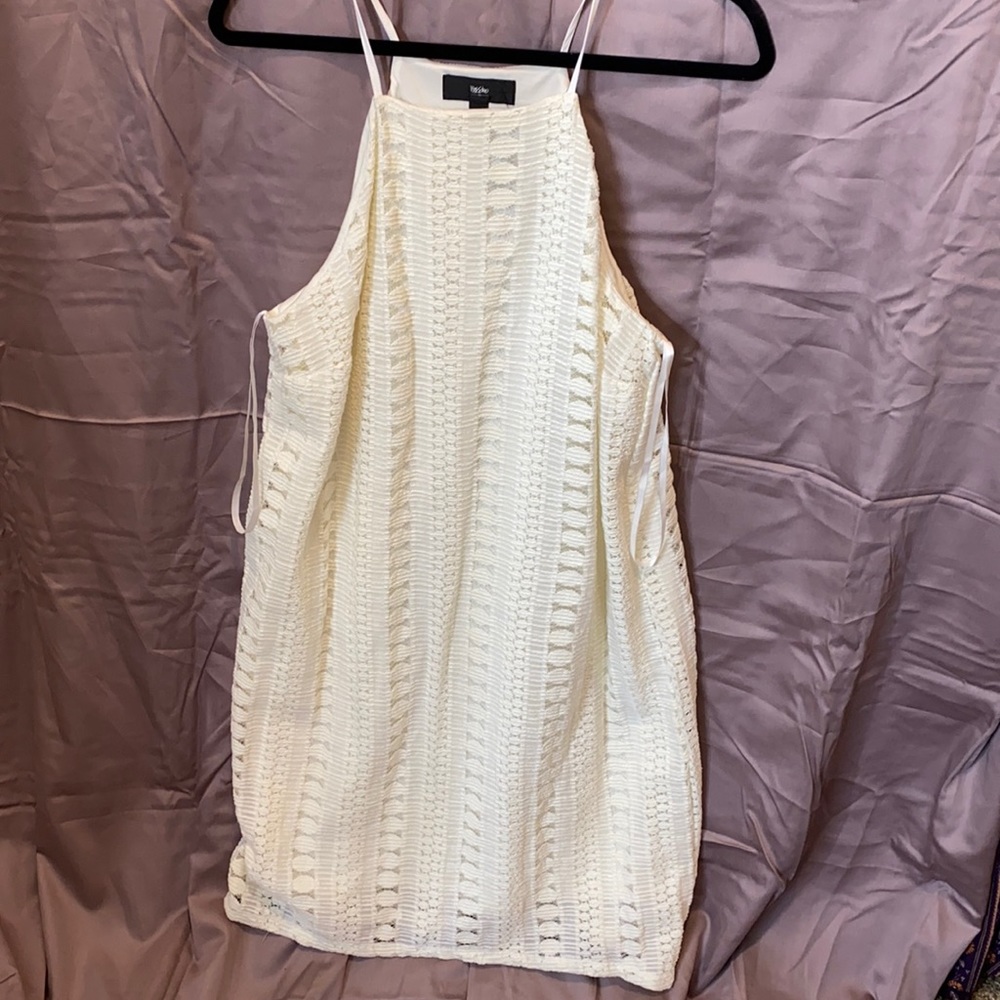 New white womens dress size L